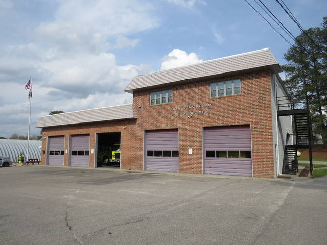 
			
				                                The main firestation for the East Rockingham Fire Department, established in March of 1976.
 
			
		