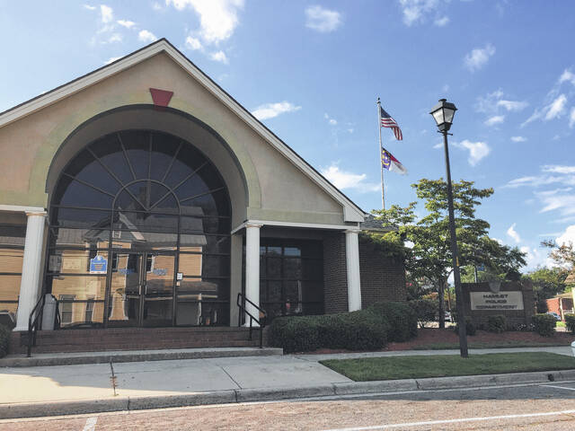 
			
				                                Daily Journal file photo
                                The Hamlet Police Department.
 
			
		