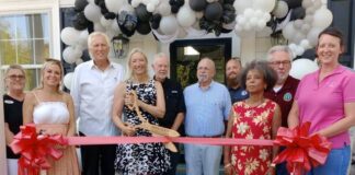 
			
				                                Married owners Randy Coble and Clair Campbell proudly introduced their new business venture to the community, the Westwood Lodge and Hunt Club.
                                 Lauren Monica | Anson Record

			
		