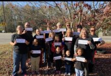 
			
				                                A group of Richmond County ‘Helping Hands’ volunteers in 2021. Organizer Twinkle La Dawn Burney said that they will be serving this year in the memory of Mike Hall, Rhonda Mintz and Blake Taylor, former volunteers who have passed away.
                                 Contributed photo

			
		