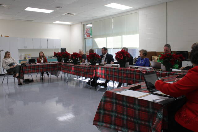130203243_web1_IMG_5730
The Richmond County Board of Education met at Washington Street Elementary Thursday morning for their December meeting.
Matthew Sasser | Daily Journal