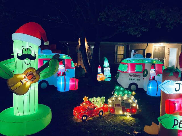 130205738_web1_stewottle
For more information and updates about the donation drive and all of this years decorations, please visit the Stewottle Tacky Christmas Facebook page.
Photo courtesy of Crystal Cottle