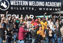 
			
				                                “Let’s Build America” exclaimed students after their morning with Western Welding Academy’s Blue Collar Tour.
                                 Matthew Sasser | Daily Journal

			
		