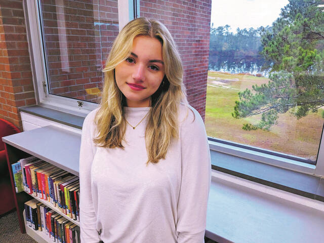 131178262_web1_gentry
Richmond Community College student Madison Gentry has qualified for the UNC-Chapel Hills C-STEP co-admission program. She is officially a Tarheel while she completes her associate degree at RichmondCC.
Courtesy photo