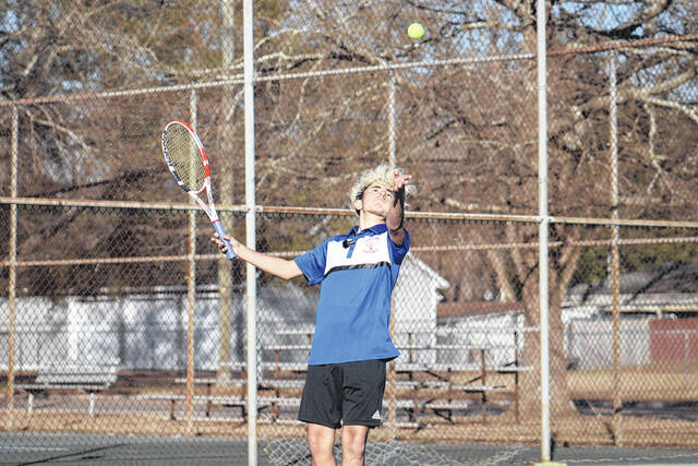 131364332_web1_IMG_4060
The team will next head to Richmond on Tuesday for a matchup with the Raiders at 4 p.m.
Andrew Smolar | The Laurinburg Exchange